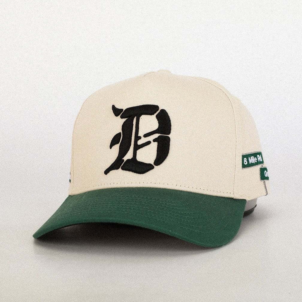 Detroit SnapBack - Vintage Green